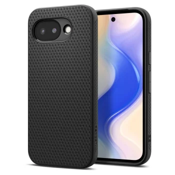 Spigen Liquid Air dėklas, skirtas Google Pixel 10A, matinės juodos spalvos