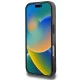 BMW Motosport IML Vertical Stripe dėklas iPhone 16 Pro Max, pilkas