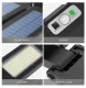 Maclean MCE447 saulės energija kraunamas LED gatvės šviestuvas su jutikliu, 5W, IP54