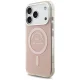 Karl Lagerfeld IML Karl RSG Logo MagSafe dėklas iPhone 17 Pro, Rožinis