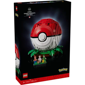 LEGO Pokémon 72154 Iconic Trainer Moments Poké Ball konstravimo rinkinys