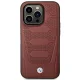 BMW dėklas, skirtas iPhone 14 Pro Max, BMHMP14X22RPSR, bordo