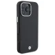 BMW dėklas iPhone 16 Pro telefonui Sign Full Wrapped Metal MagSafe, juodas
