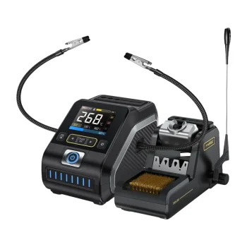Litavimo stotelė FNIRSI DWS-200F 200W su 2.8" TFT ekranu