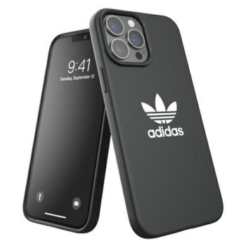 Adidas iPhone 13 Pro Max Case OR Silicone, Black