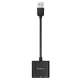 Išorinė garso plokštė Orico SKT3 USB-A su 3.5 mm jungtimis, juoda