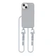 Tech-Protect iPhone 15 dėklas MagNecklace MagSafe, pilkas