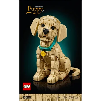 LEGO Icons 11384 Golden Retriever Puppy konstruktorius
