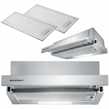 Įmontuojamas teleskopinis gartraukis Berdsen BT-242 50 cm Inox