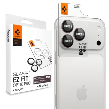 Kameros apsauginis stiklas Spigen Optik Pro EZ Fit iPhone 18 Pro / 18 Pro Max, 2 vnt., Dark Cherry