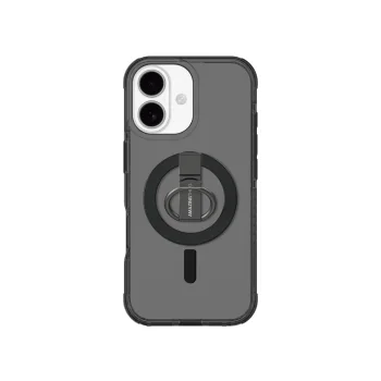 Amazingthing Titan Pro Grip Ring Set dėklas iPhone 17 telefonui, MagSafe, juodas