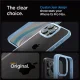 Spigen iPhone 15 Pro Max dėklas Crystal Hybrid, skaidri mėlyna