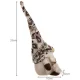 Ruhhy Standing Gnome with LED Light, 33 cm, Grey/Brown