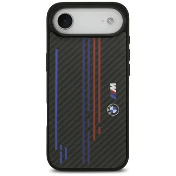 BMW M Kevlar Lines & Logo MagSafe dėklas telefonui iPhone Air, juodas