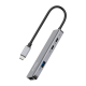 Ulanzi C060 USB-C šakotuvas su vaizdo įrašymo plokšte 4-in-1