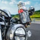 Rockbros 31210029 motociklo gertuvės laikiklis, juodas ir raudonas