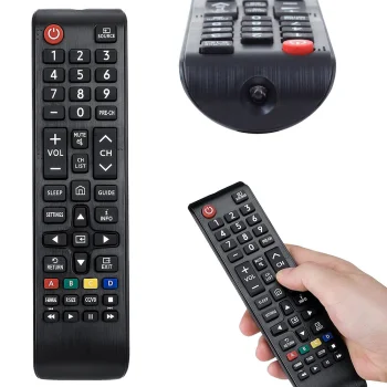 Universalus televizoriaus pultelis Samsung 01301A, juodas