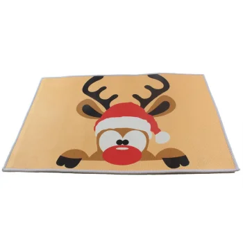 Christmas Doormat Non-Slip Outdoor Welcome Mat 40x60 cm