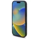 Guess 4G Flowers Print MagSafe dėklas, skirtas iPhone 16 Pro, juodas