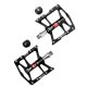 Rockbros JT410 Dviračių Pedalai su 4 Guoliais, Juodi