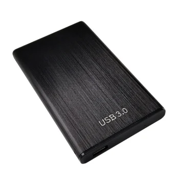 2.5" SATA HDD ir SSD išorinis dėklas USB 3.0, juodas