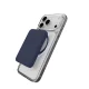Puro Lite Mag dėklas iPhone 17 Pro Max telefonui, skaidrus su mėlynu žiedu