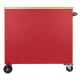 Įrankių vežimėlis GEDORE red MECHANIC PLUS su 6 stalčiais, juodas / raudonas