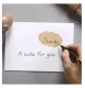Self-Adhesive Labels, 300 Pcs, 3×5 cm, Brown