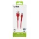 SBS USB-A to USB-C Cable 1.5m, Red
