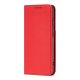 Atverčiamas dėklas Magnet Card Case, skirtas Samsung Galaxy A13 5G, raudonas