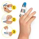 4Fizjo MED Finger Stabilizer / Splint, Silver, Size L