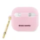 Hello Kitty silikoninis dėklas AirPods 3, rožinis