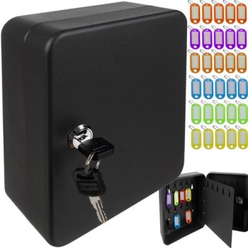 Malatec Key Safe / Cabinet for 30 Keys, Graphite