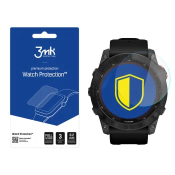 Apsauginis stiklas 3mk FlexibleGlass skirtas Garmin Fenix 7X (51mm)