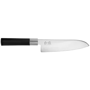 Santoku peilis KAI Wasabi Black 16.5 cm