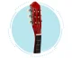 ECOTOYS Large Classical Wooden Guitar for Kids 6-String, Brown