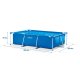 Karkasinis baseinas Intex 28272 su priedais, 300x200x75 cm