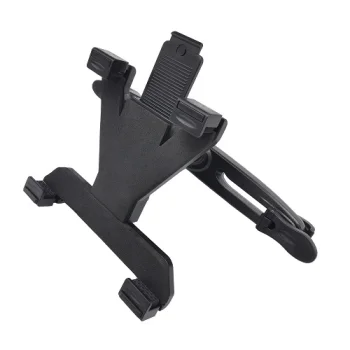 Automobilinis planšetinio kompiuterio laikiklis ant galvos atramos 110-210 mm, juodas