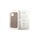 Apple iPhone 14 Pro Max 6.7\'\' Guess 4G Metal Gold Logo Series Case Cover, Brown