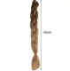 Kanekalon sintetinės ombre kasytės šukuosenoms, 60 cm, kreminės