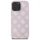 Guess Peony Script MagSafe dėklas iPhone 16 Pro Max telefonui, rožinis