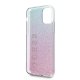 Guess iPhone 11 Pro Max Case Glitter Gradient, Pink/Blue