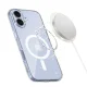 Tech-Protect FlexAir MagSafe dėklas iPhone 17, skaidrus su blizgučiais