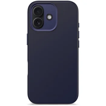 „Decoded“ silikoninis „MagSafe“ dėklas „iPhone 17“, Navy Blue