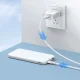 Ugreen US289 Micro USB į USB-A laidas, 3A, 2m, Baltas