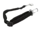 Elastic Dog Car Seat Belt, Black