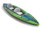 Pripučiama dvivietė baidarė Intex Challenger K2 351x76x38 cm, žalia