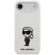 Dėklas Karl Lagerfeld, skirtas iPhone 17 Air (su MagSafe), baltas