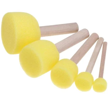 Decoupage Sponge Brush Set, 5 Pcs