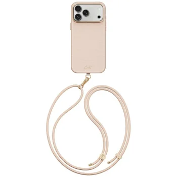Uniq Coehl Mirelle Magnetic Charging dėklas iPhone 18 Pro Max / 17 Pro Max, rausvas